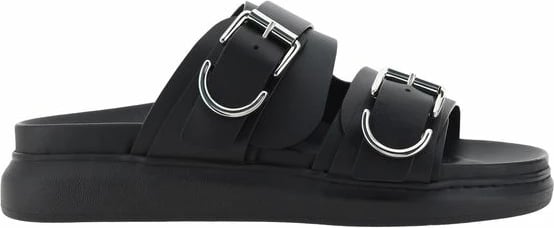 Sandale Alexander McQueen, për meshkuj, të zeza