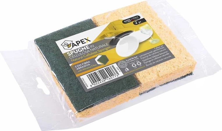 Sfungjer cellulose abrazive