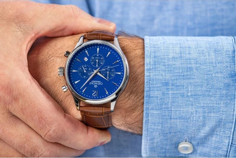 Orë dore për meshkuj Giewont, kafe e kaltër