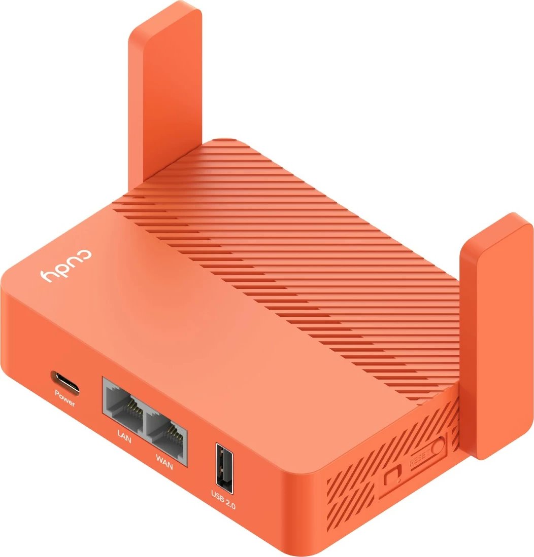 Router Cudy TR1200 AC1200, portativ, portokalli