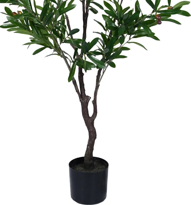 Bimë dekorative ulliri në vazo, jeshile, 150cm