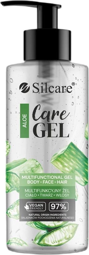 Xhel multifunksional për fytyrë, trup dhe flokë Silcare Care Gel për femra, 275ml