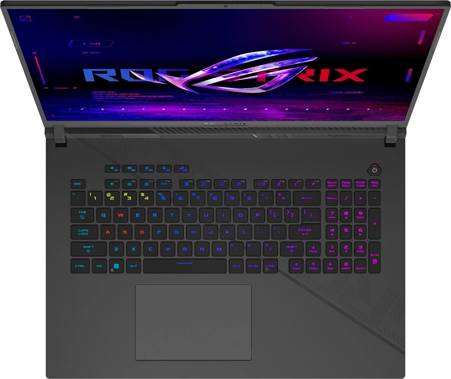 Laptop gaming Asus ROG Strix SCAR G18 G814JIR-N6009W, i9-14980HX, 18"-240Hz, 16GB, 1TB, W11Home, RTX4070, gri