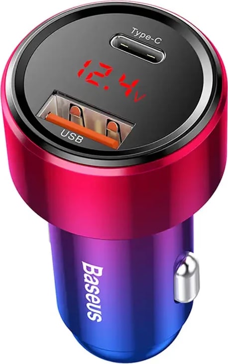 Karikues makine Baseus Magic Series CCMLC20C-09, 45W, USB-C & USB-A, kuq-blu