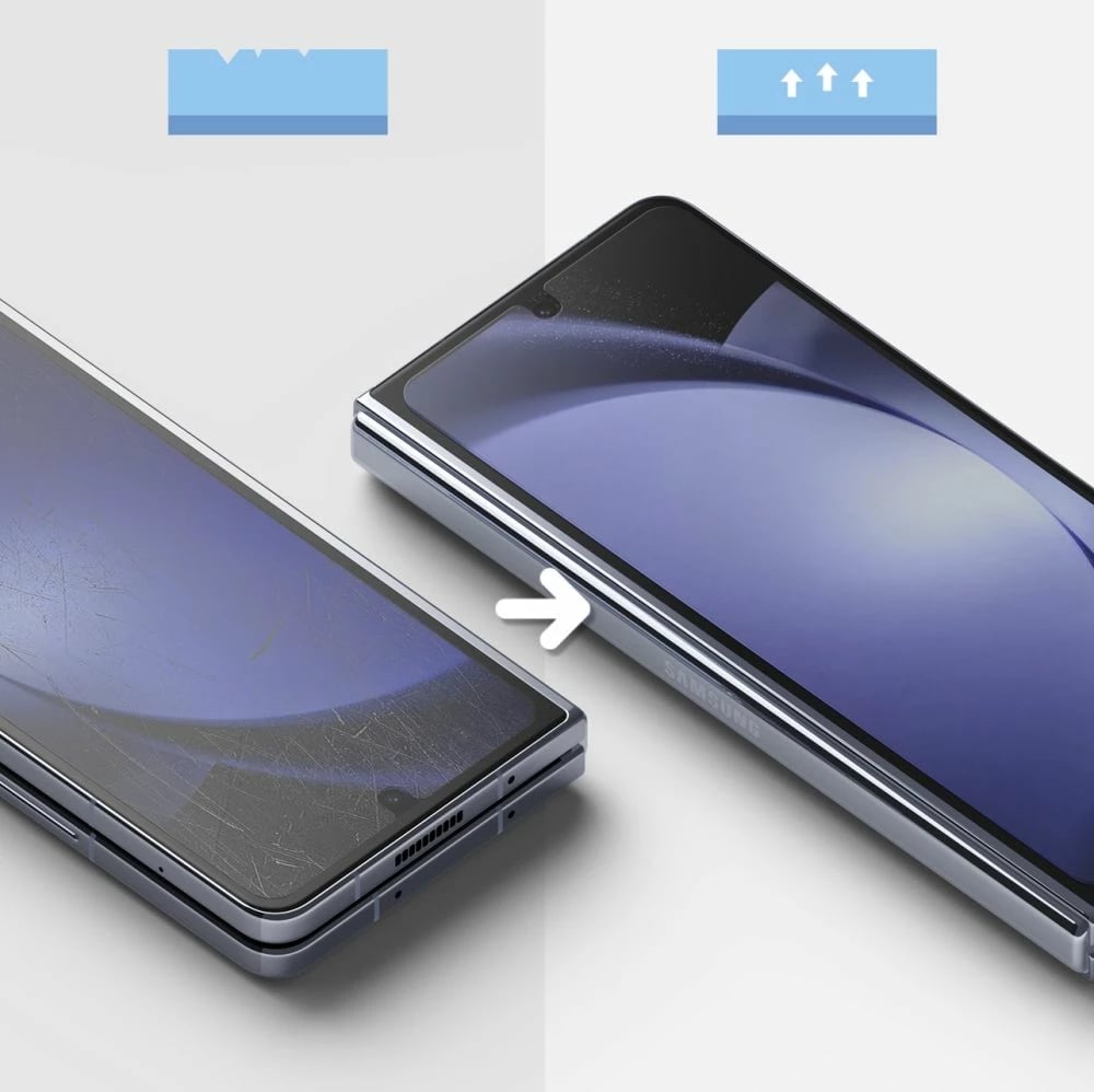 Mbrojtës ekrani Ringke Dual Easy për Samsung Galaxy Z Fold 5, set