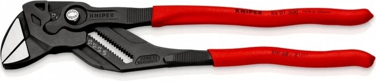 KNIPEX 86 01 300 pinca, e kuqe