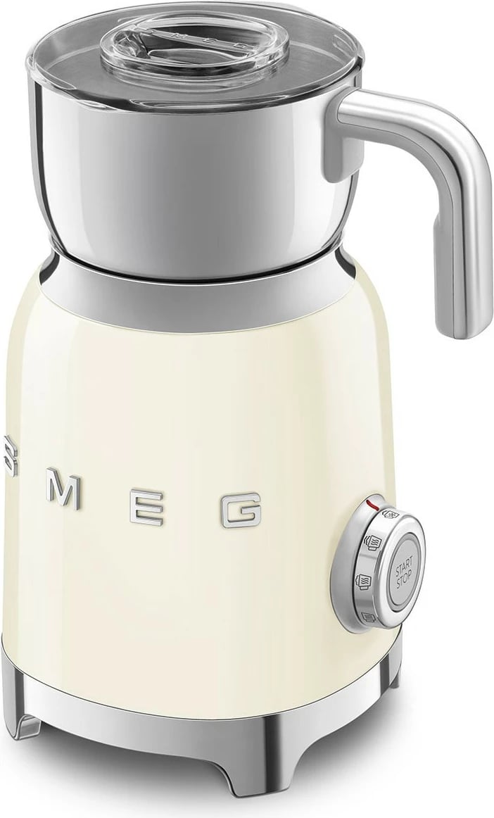 Makineri për shkumë qumështi SMEG MFF11CREU, 500W, inox/plastik, krem