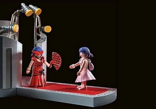 Set figurash Playmobil Miraculum 71335 Fashion Show in Paris, 66 pjesë