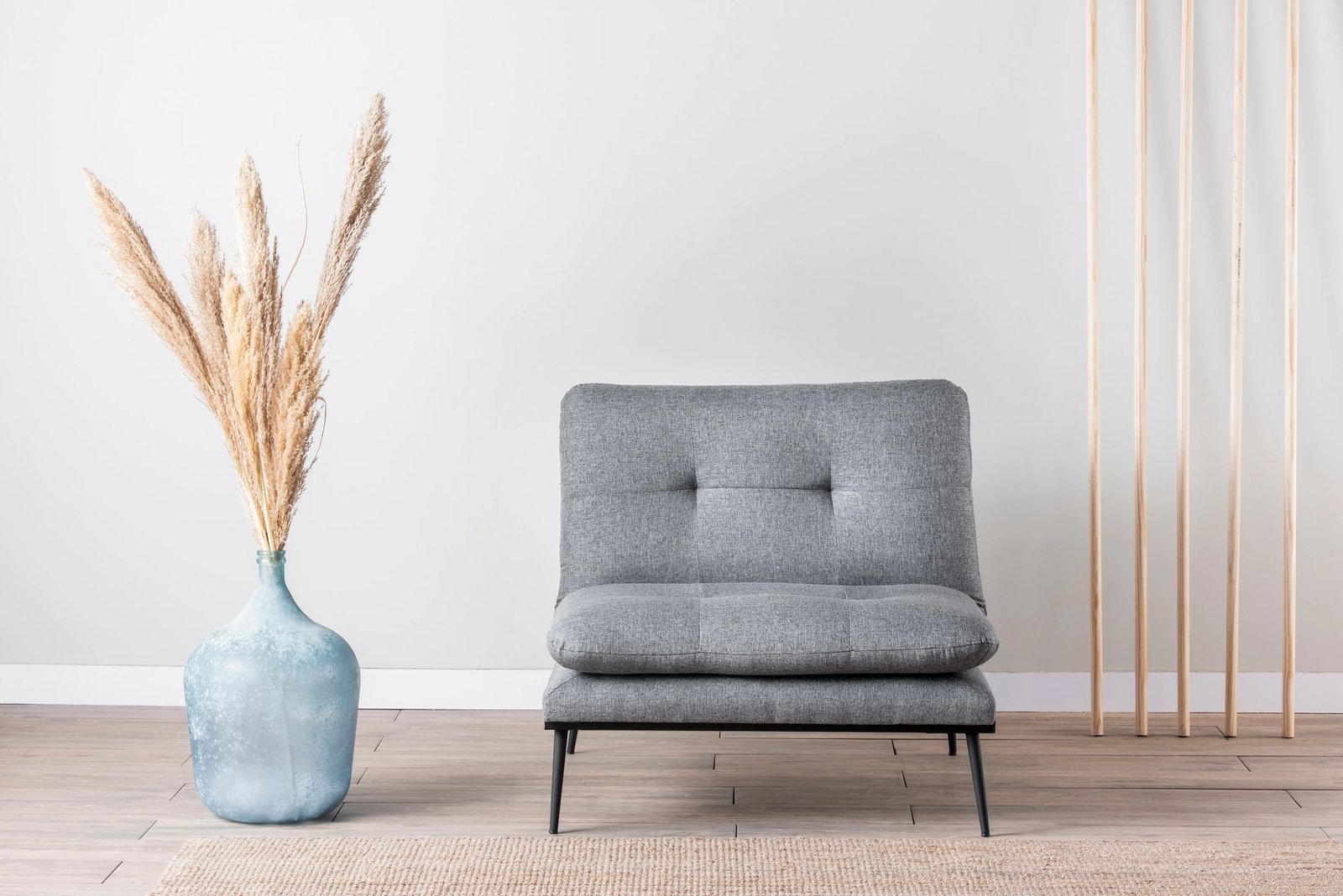 Karrige wing Atelier del Sofa, Martin Solo, gri GR110