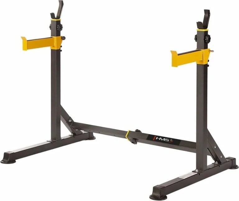Stendë multifunksionale për barbell HMS, e zezë