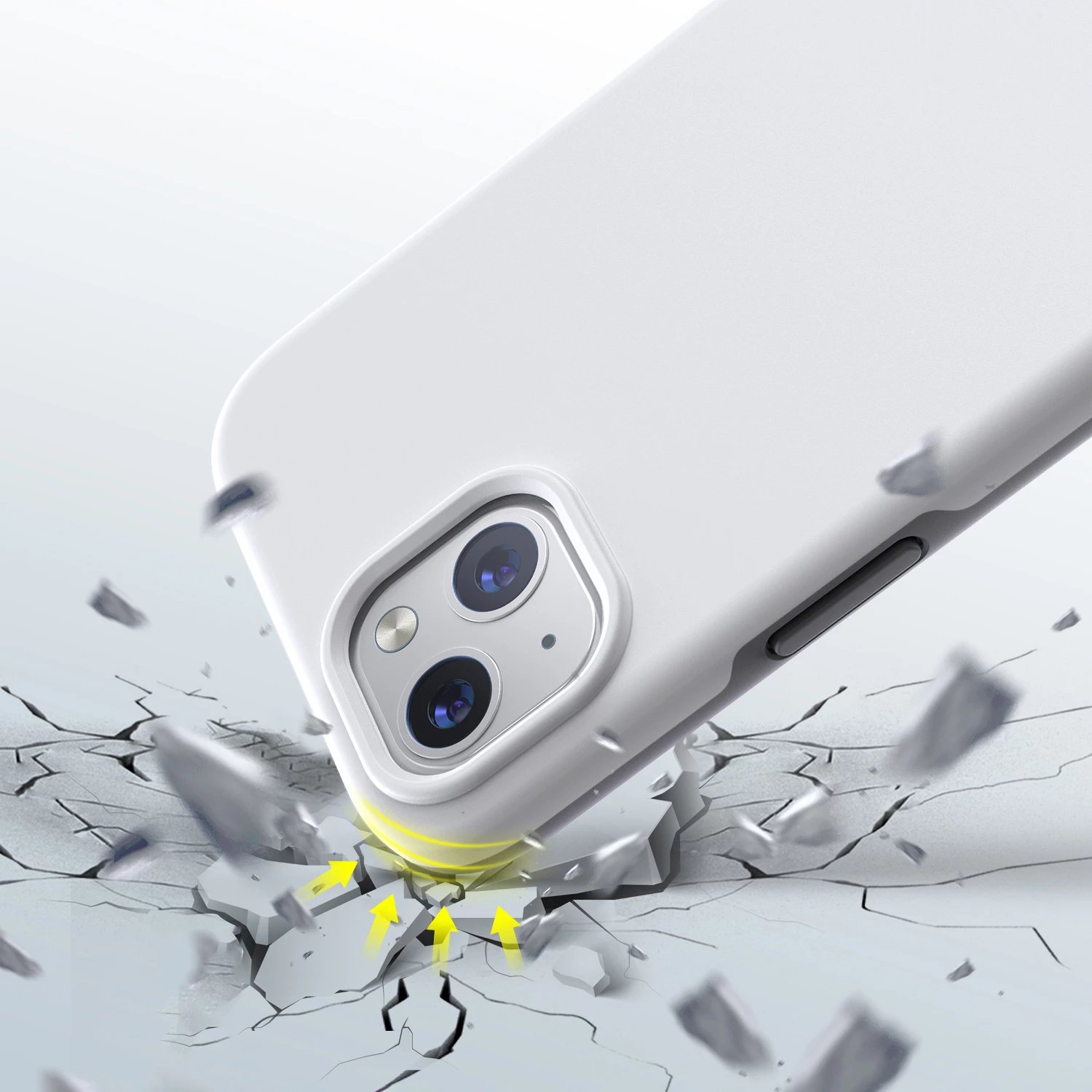 Mbështjellës Choetech PC0111-MFM-WH për iPhone 13 mini, i bardhë, Made For MagSafe