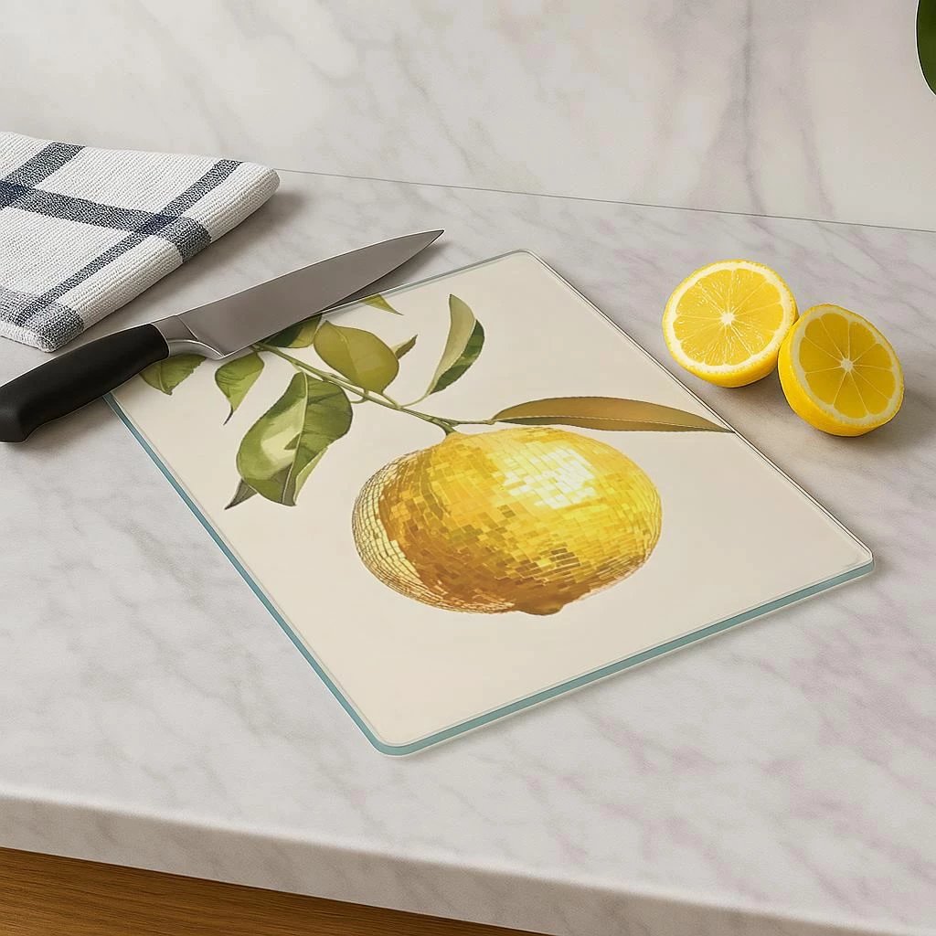 Dërrasë prerëse Hermia, Kes-00043, shumëngjyrëshe, 30x40cm