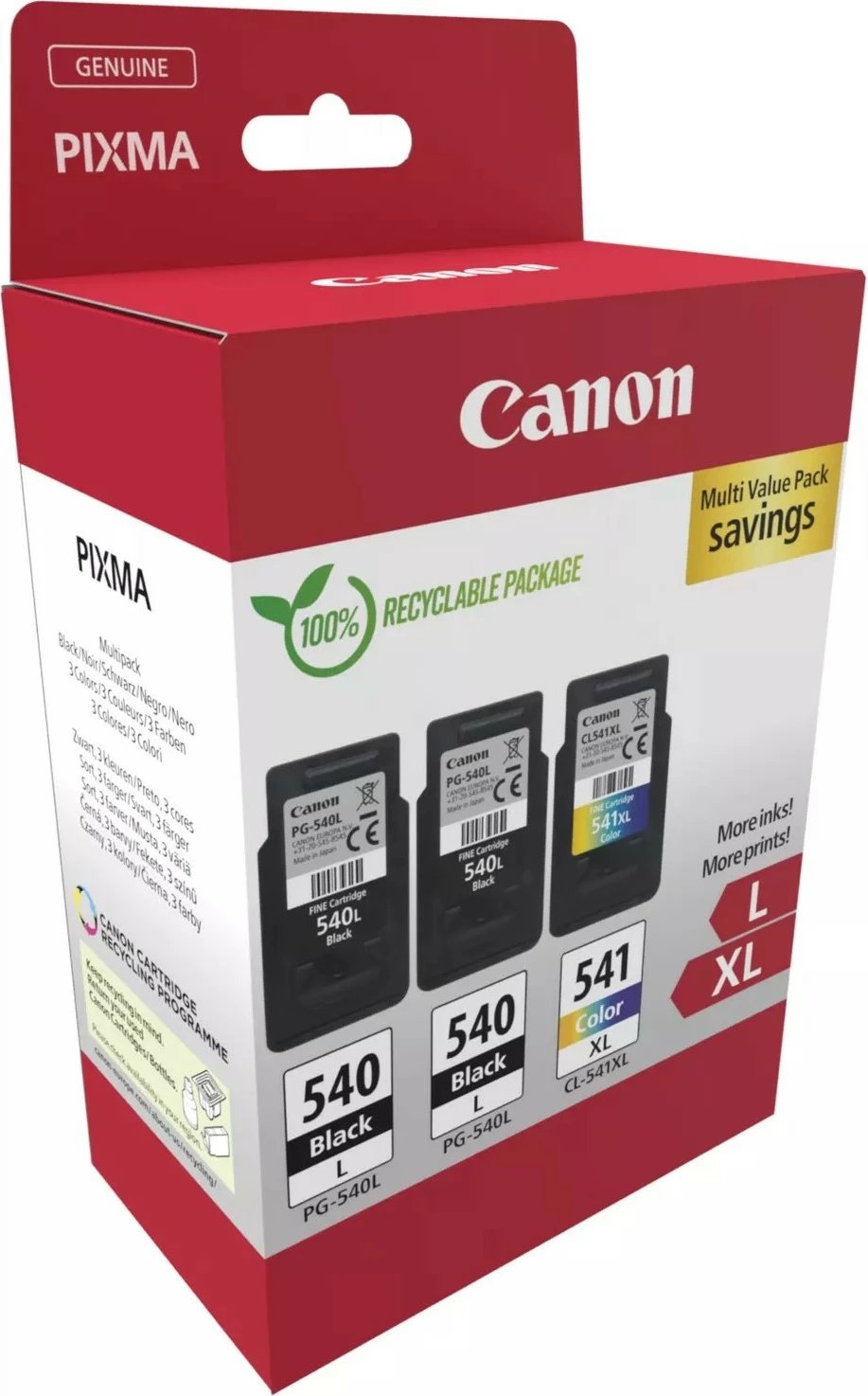 Toner Canon 5224B017, 2 copë, Ngjyra të ndryshme Toner Canon 5224B017, 2 copë, Ngjyra të ndryshme