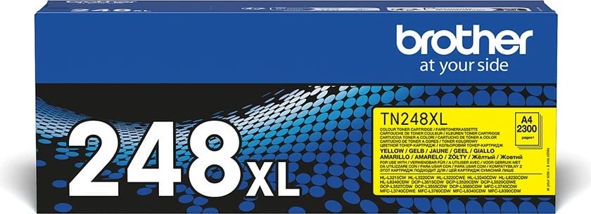 Toner Brother TN-248XLY, 2300 faqe, Verdhë, 1 copë