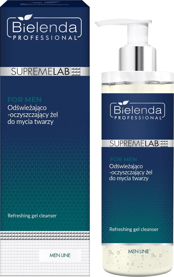Xhel pastrues për fytyrë Bielenda Professional SupremeLab For Men, 200ml