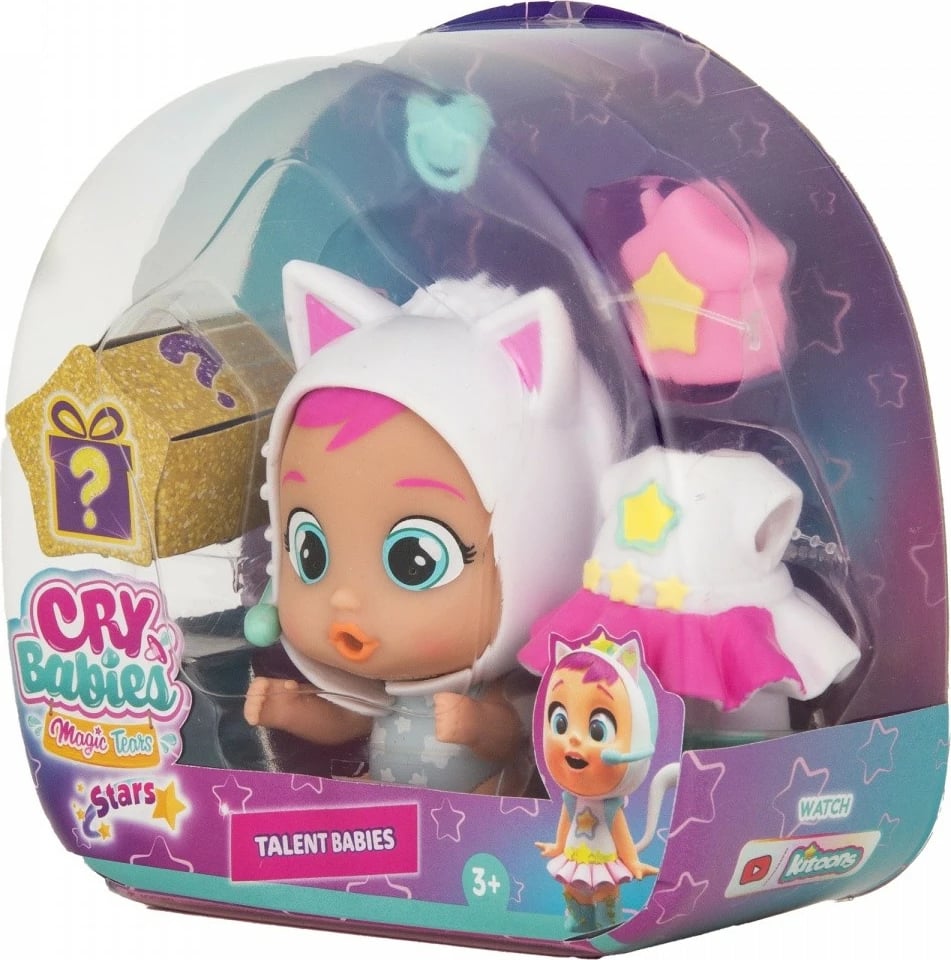 Kukull Cry Babies Magic Tears Di Stars Talent Daisy, Tm Toys, IMC916128, plastikë, për vajza