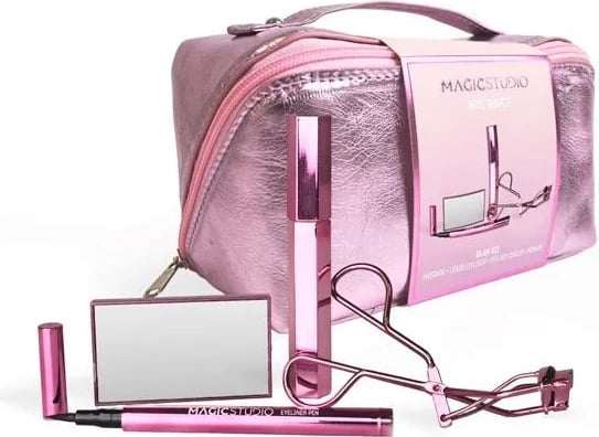 Set make-up Magic Studio Powerful Cosmetics Rose Quartz Glam Kit Neceser unisex rozë