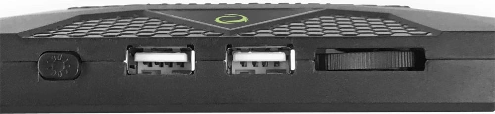 Ftohës për laptop Esperanza EGC107, 3 ventilatorë, i zi