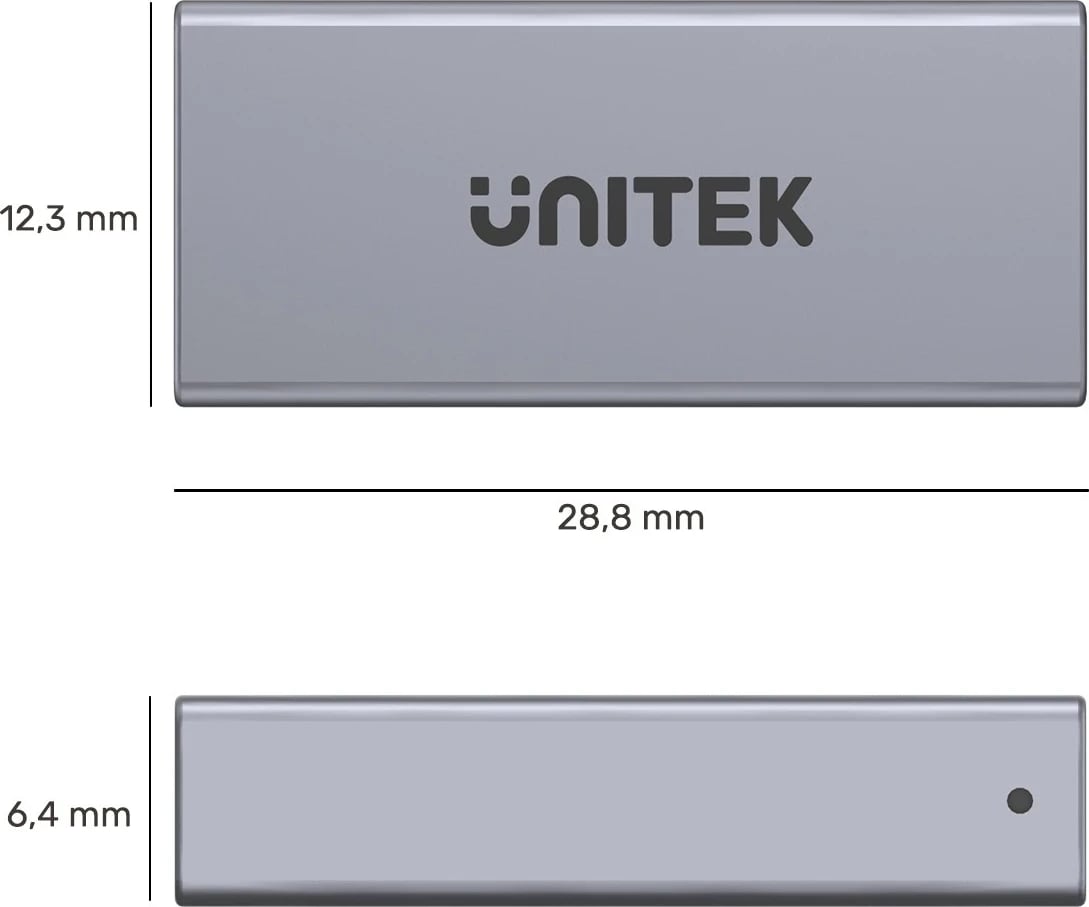 Lidhës Unitek USB-C(F) - USB-C(F) 8K 40Gbps 240W, ngjyrë argjendi