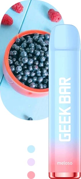 GEEK BAR Blueberry Sour Raspberries 2%