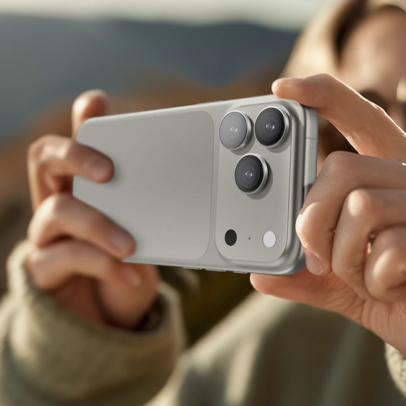 Mbrojtës xhami për kamera AmazingThing për iPhone 17 Pro / Pro Max, kornizë alumini argjendi