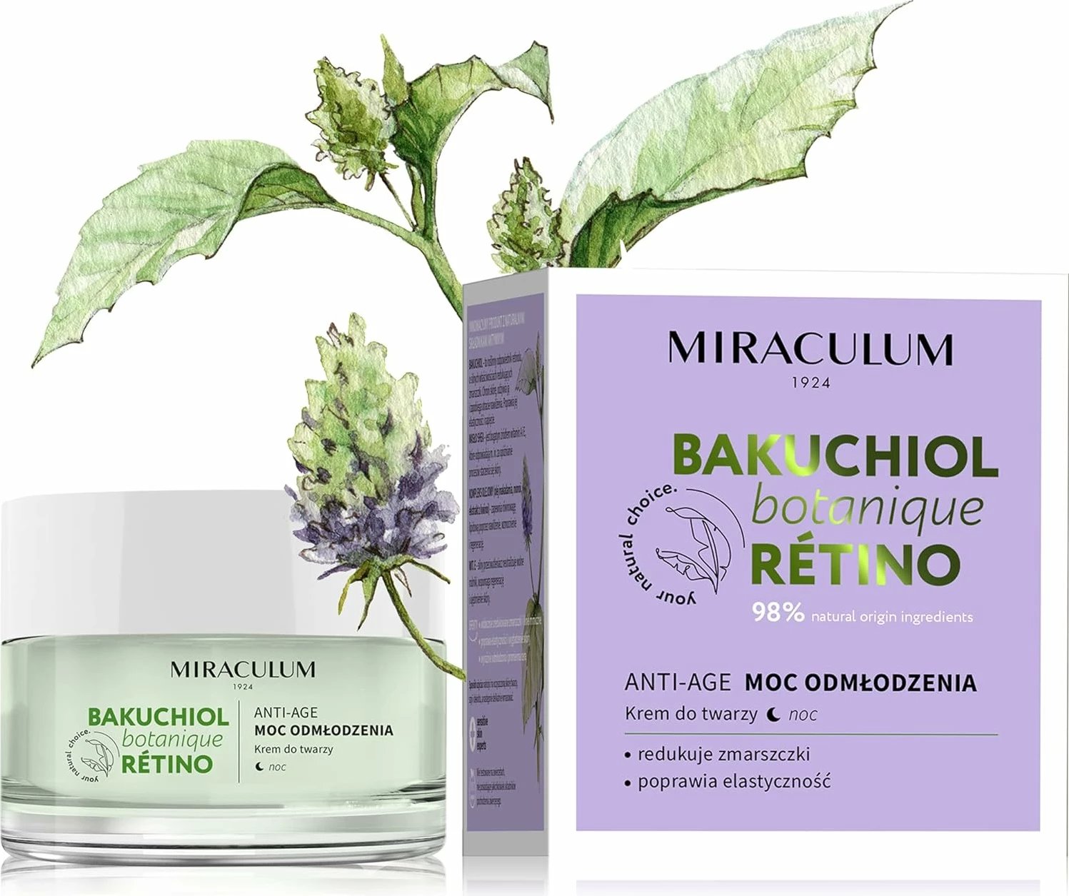 Krem nate Miraculum Bakuchiol Rejuvenating 50 ml