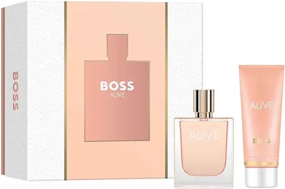 Set Eau de Parfum 50 ml & Losion trupi 75 ml Boss Alive
