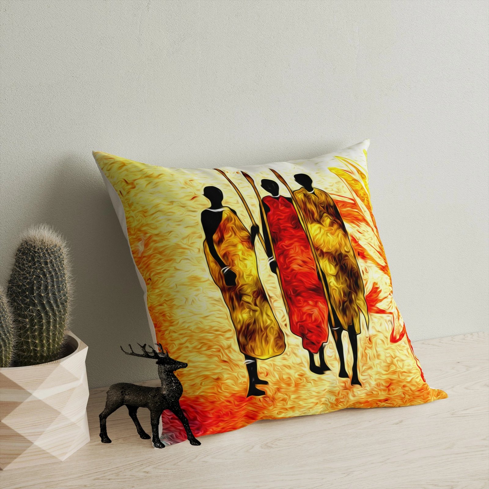 Jastëk Evila Originals, A11955, shumëngjyrësh, 43x43cm