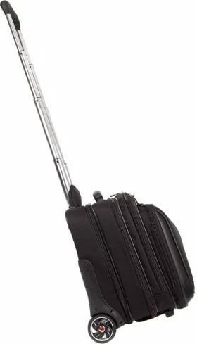 Set biznesi 2 pjesësh Wenger Patriot, trolley 17 inç me çantë notebook 15.4 inç, e zezë