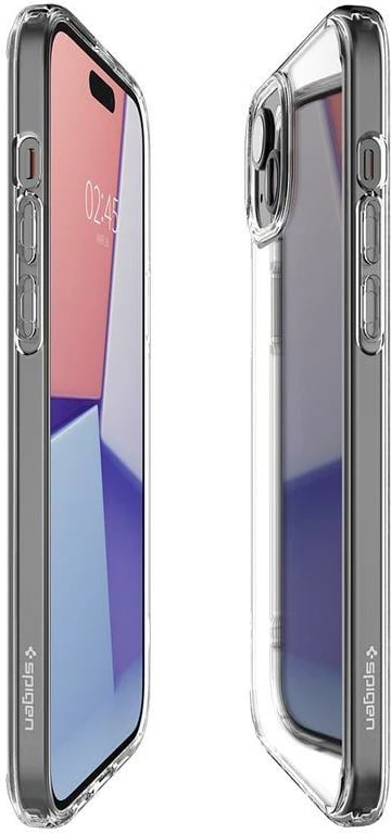 Mbështjellës Spigen Ultra Hybrid për iPhone 15 Plus, Transparent