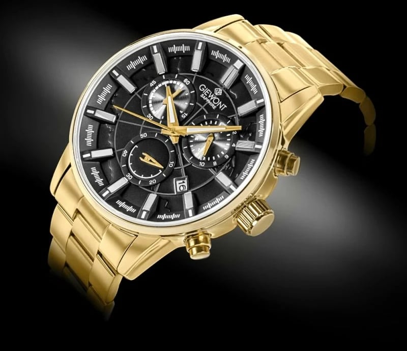 Orë dore për meshkuj Giewont, e zezë