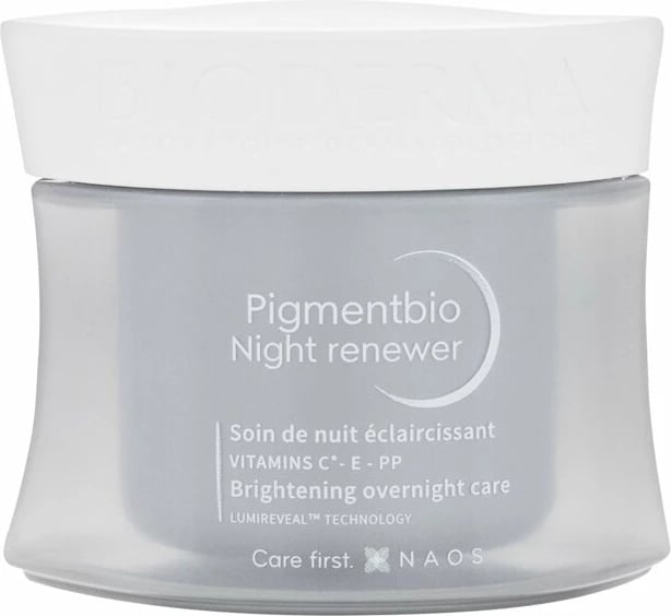 Krem nate për fytyrë për femra BIODERMA Pigmentbio Night Renewer, 50ml