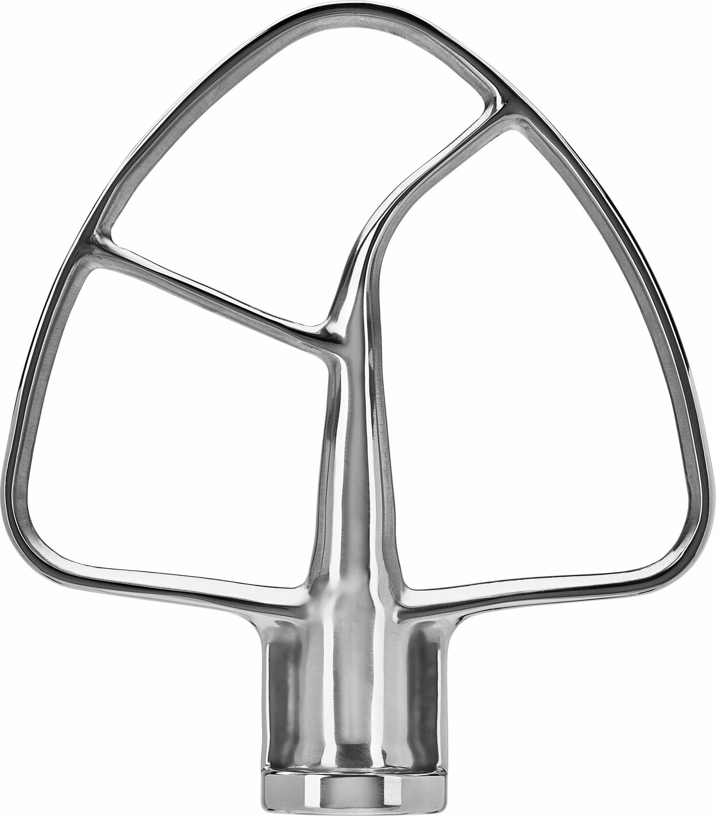Rrahës i sheshtë KitchenAid KSM5THFBSS për 5KSM175-185, çelik inoks