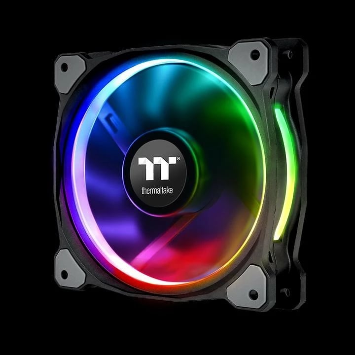 Set ventilatorësh Thermaltake Riing 12 RGB Plus TT Premium Edition, 5x120mm, RGB