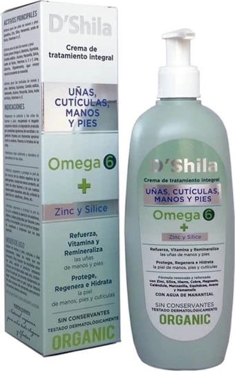Krem për duar, thonj, kutikula dhe këmbë SHILA Omega 6 unisex 250ml