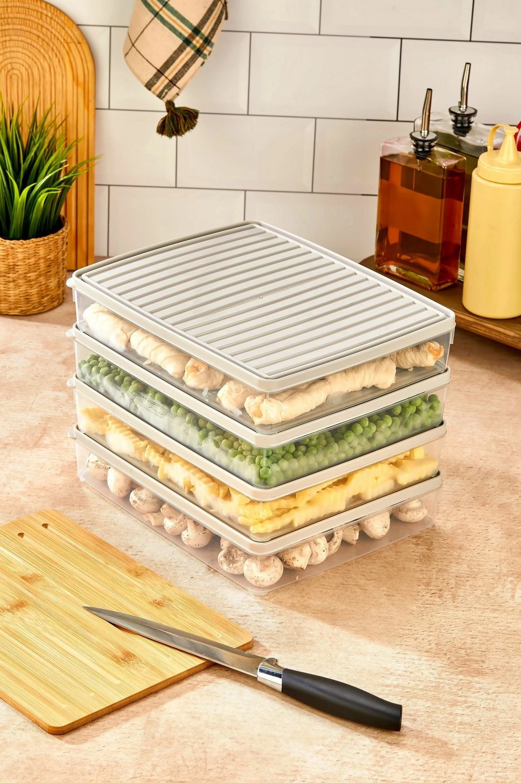 Set kuti për organizim (4 copë), Hermia, VITABOX4'LÜ-KREM 2,8LT