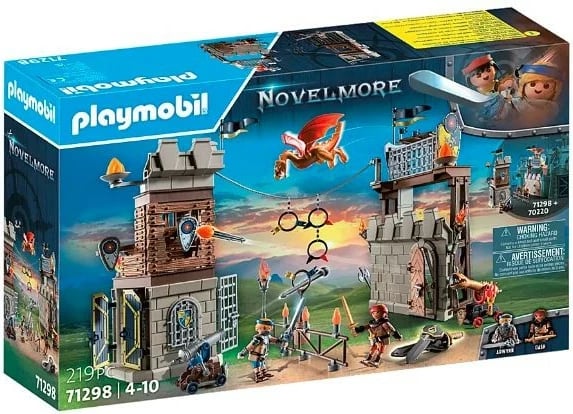 Set lodrash Playmobil Novelmore 71298 Tournament Arena, 219 pjesë