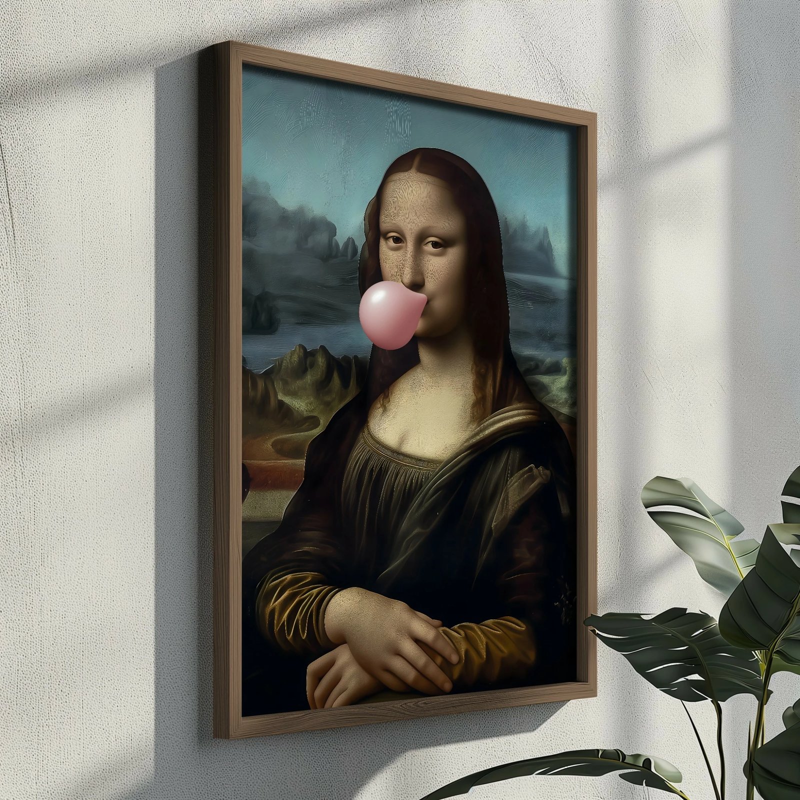 Pikturë dekorative me kornizë MDF, shumëngjyrëshe, Wallity GE025-L