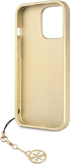 Mbështjellës Guess GUHCP13XGF4GGR për iPhone 13 Pro Max 6.7", 4G Charms, Gri