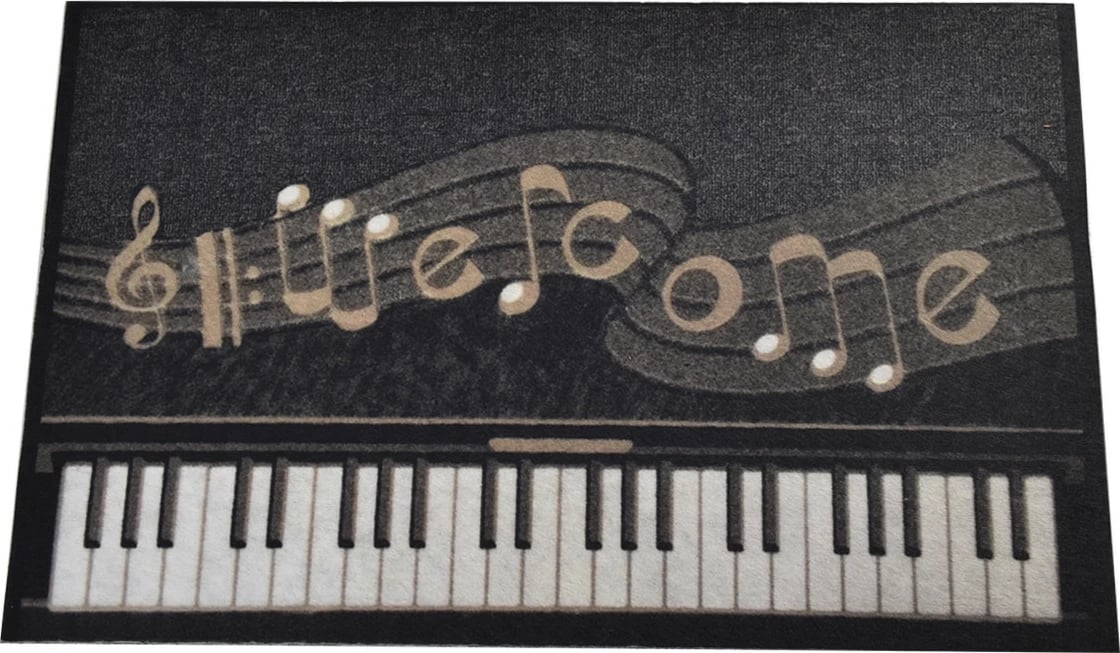 Shilte hyrëse PVC Conceptum Hypnose, model Piyano, shumëngjyrëshe, 40x60cm