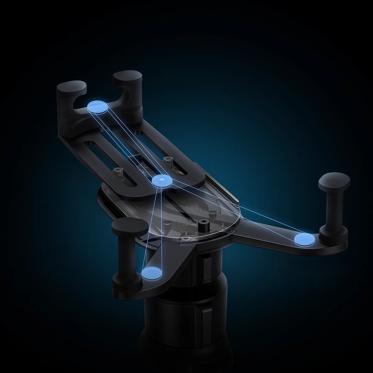 Mbajtës telefoni Baseus Stable Series SUWX020001 për grilë ajri, i zi