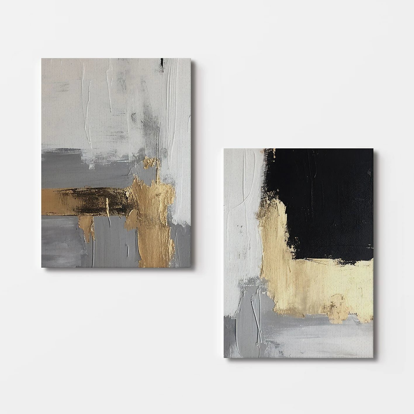 Pikturë dekorative në kanavacë, 2 copë, Wallity, 70x100 cm