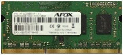 RAM Memorje AFOX SO-DIMM DDR3, 8GB, 1866MHz, 1.35V