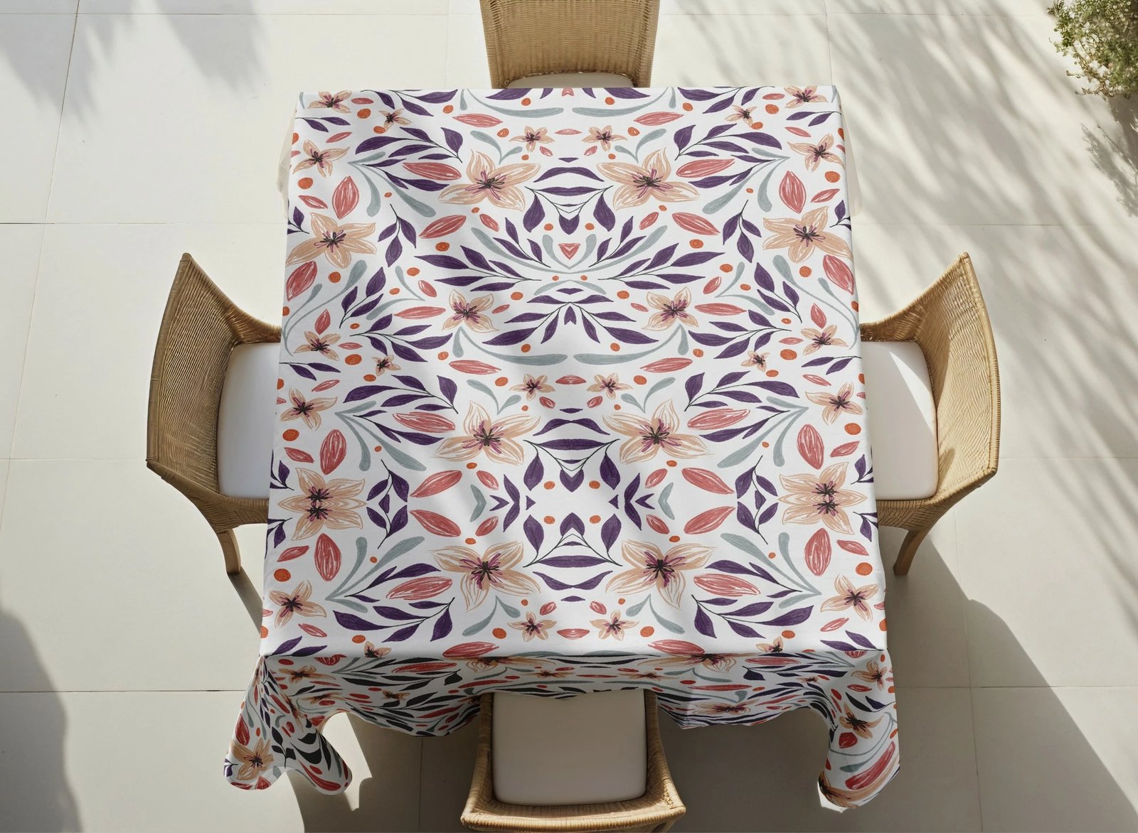 Mbulesë tavoline Hermia, Asr-tblclt25-6, 140x220cm