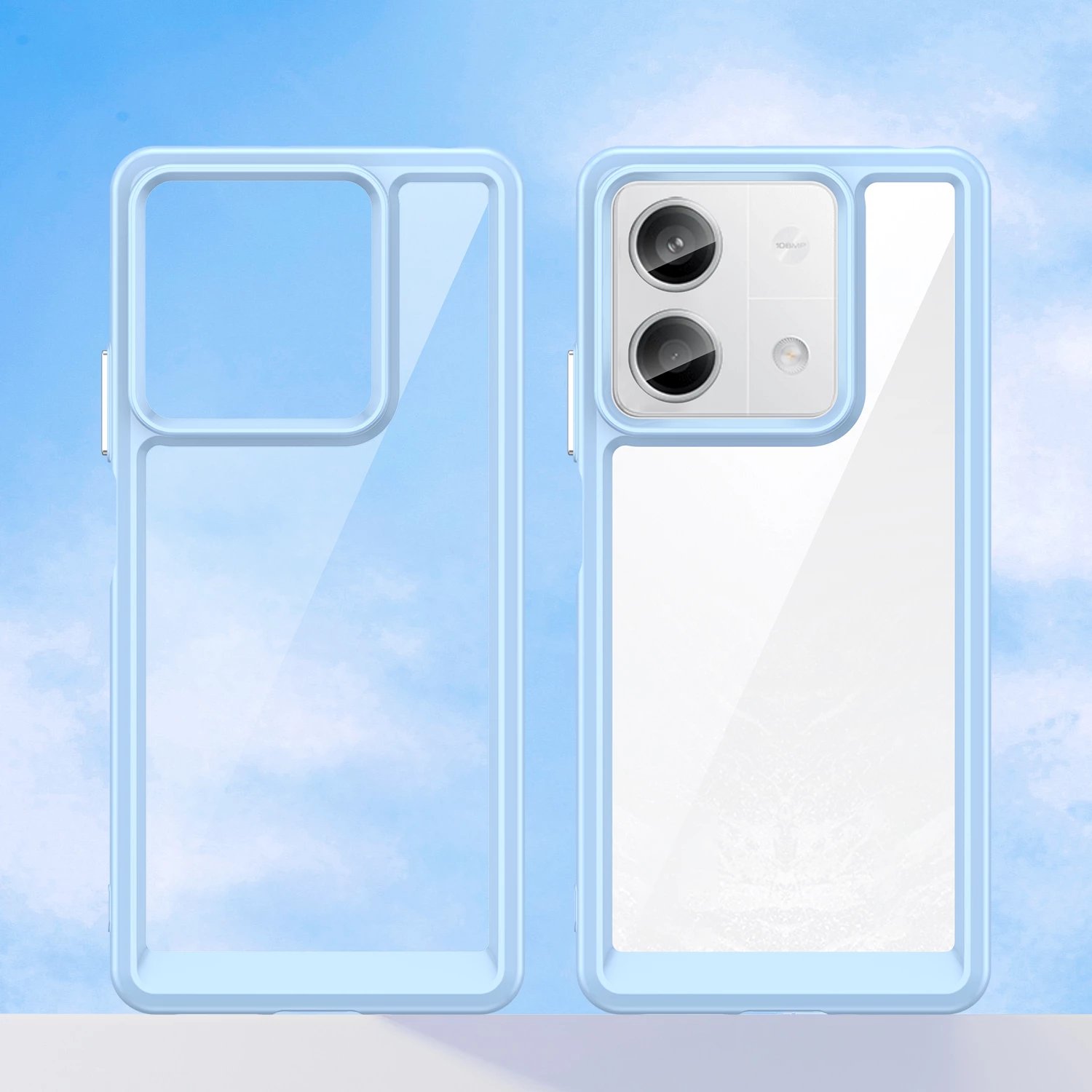 Mbështjellës Hurtel Outer Space Case për Xiaomi Redmi Note 13 5G, kaltër