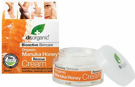 Krem për fytyrë Dr Organic Manuka Honey Rescue 50ml Krem për fytyrë Dr Organic Manuka Honey Rescue 50ml