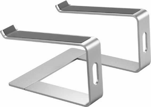 Mbajtëse laptopi Gembird NBS-D1-01, 15.6", alumin, argjendtë