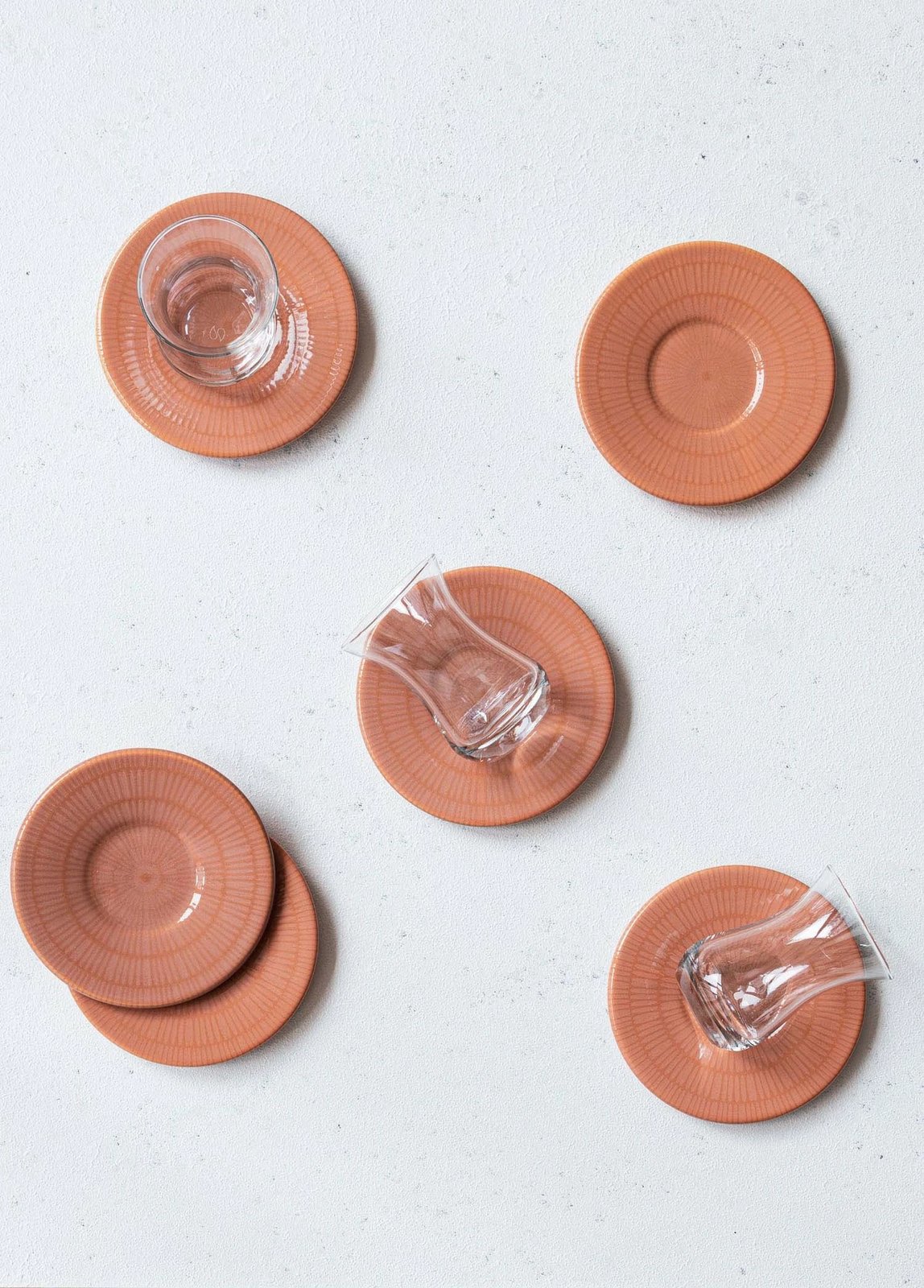 Set pjatash qeramike (6 copë), Hermia, NON0037