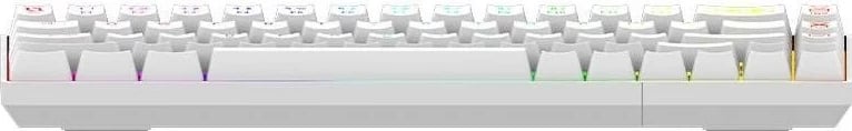 Tastierë Aqirys Mira, RGB, mekanike, wireless dhe me kabllo, e bardhë