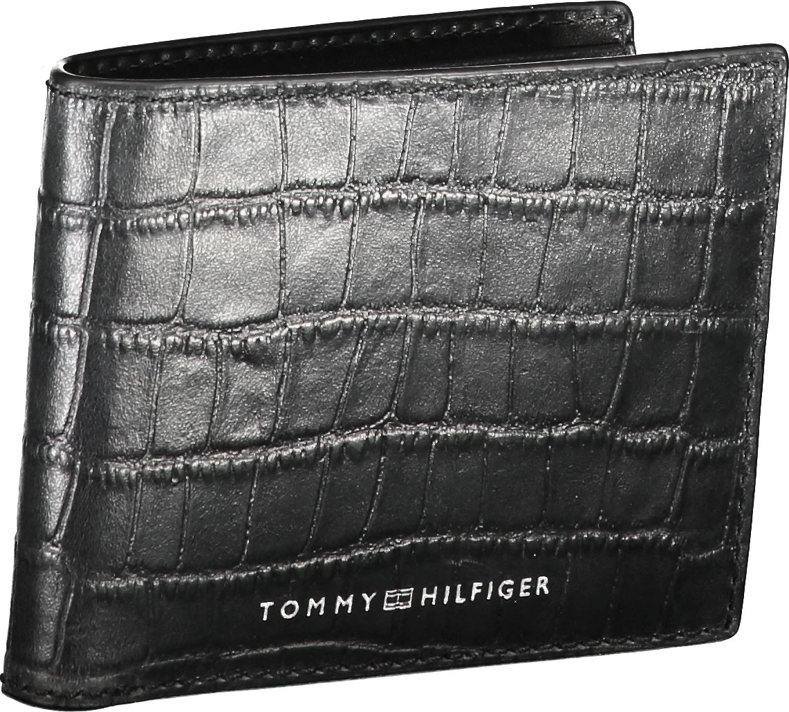 Portofol Tommy Hilfiger meshkuj, i zi